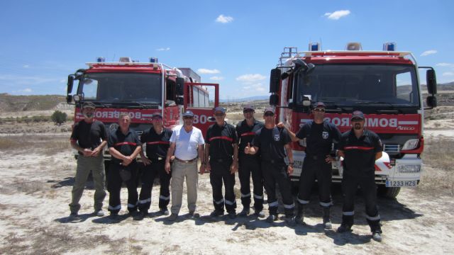 Los Bomberos de Murcia realizan un curso de conducción 4x4 - 1, Foto 1