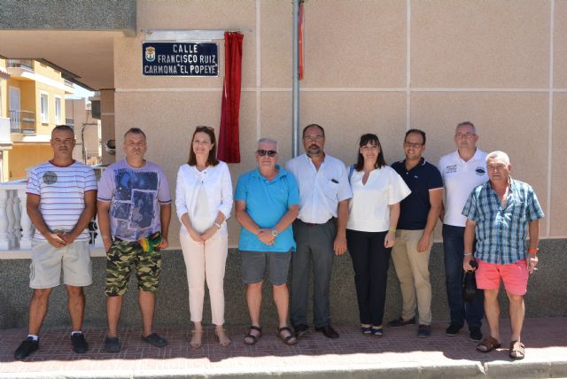Francisco Ruiz Carmona El Popeye cuanta con una calle en Águilas - 1, Foto 1
