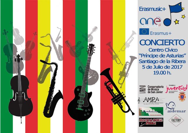 Jóvenes músicos de San Javier y de Italia ofrecerán mañana un concierto gratuito en Santiago de la Ribera - 2, Foto 2