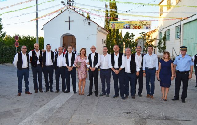 San Pedro procesiona por su barrio de Las Torres de Cotillas para clausurar sus festejos - 1, Foto 1
