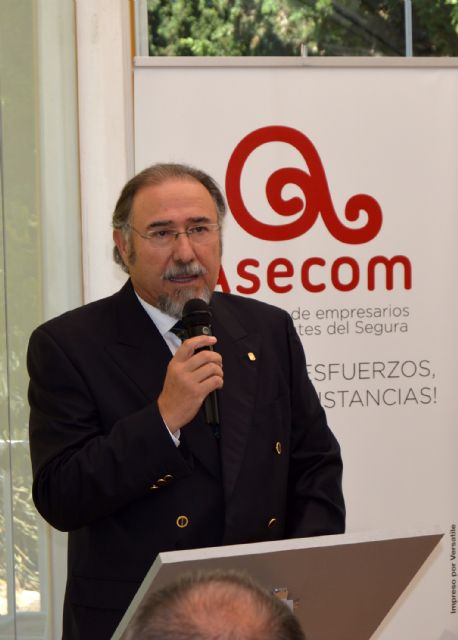 El consejero Celdrán arropa a Eloy Jiménez en su toma de posesión como nuevo presidente de ASECOM - 4, Foto 4