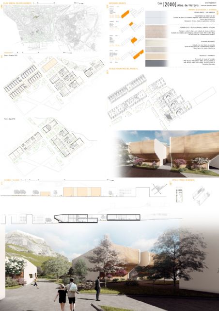 Premio internacional para un alumno de Arquitectura por su centro de inserción laboral para el Monte Sacro - 2, Foto 2