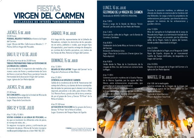 Las fiestas de la Virgen del Carmen comienzan con  poesía, música y tradiciones - 2, Foto 2