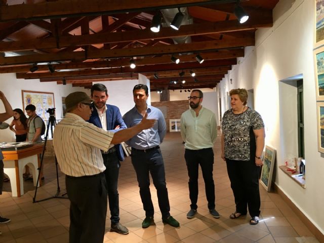El pintor murciano Fulgencio Saura Mira dedica su nueva exposición, Reflejos,  al Mar Menor - 2, Foto 2