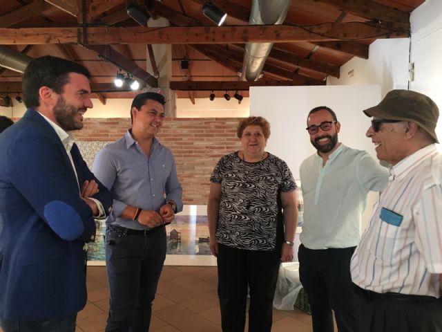 El pintor murciano Fulgencio Saura Mira dedica su nueva exposición, Reflejos,  al Mar Menor - 3, Foto 3