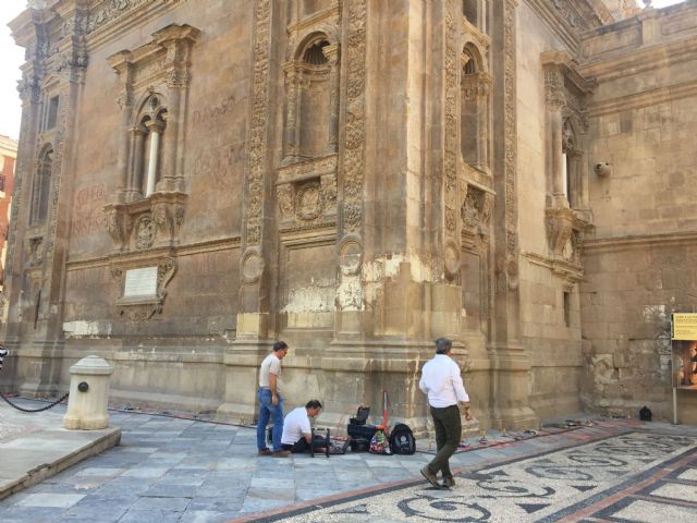 Investigadores de Ingeniería Minera de la UPCT estudian cómo propagaría un terremoto el terreno bajo la catedral de Murcia - 1, Foto 1