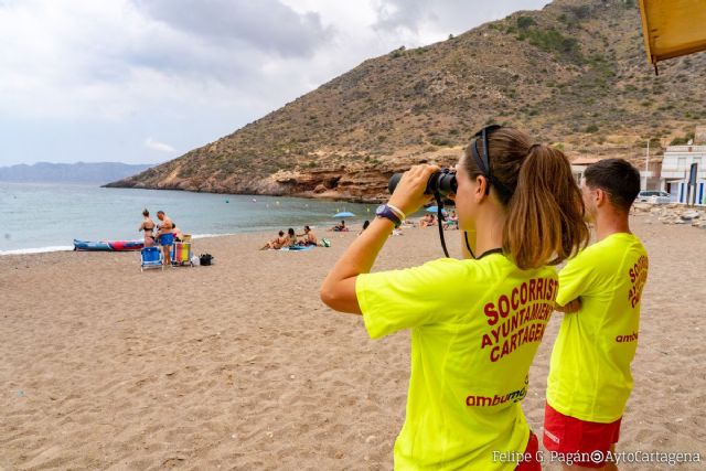 En marcha los 26 puestos de salvamento en las playas cartageneras - 1, Foto 1