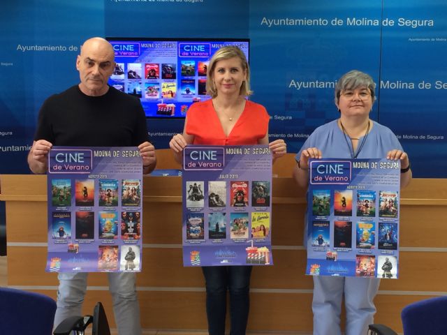 El Ayuntamiento de Molina de Segura pone en marcha el Cine de Verano 2019 en el Auditorio Municipal Tomás Fernández Gil del Parque de la Compañía en julio y agosto - 1, Foto 1