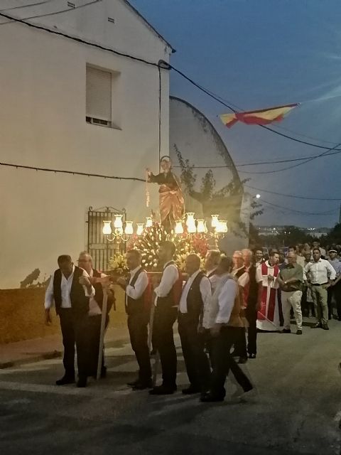 El PP de Las Torres de Cotillas con los vecinos del Barrio de San Pedro este domingo en su día grande de fiestas patronales - 1, Foto 1