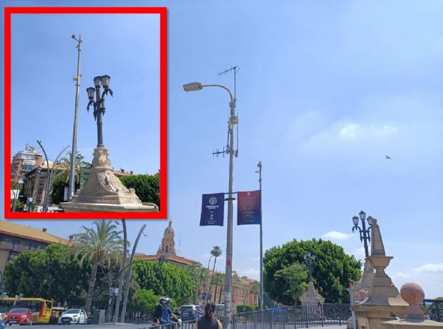 Cultura ordena la descontaminación visual en monumentos de Murcia tras la denuncia de Huermur - 1, Foto 1