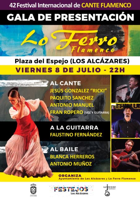 Los Alcázares acoge la presentación del Festival de Lo Ferro con una gala en la Plaza del Espejo - 1, Foto 1