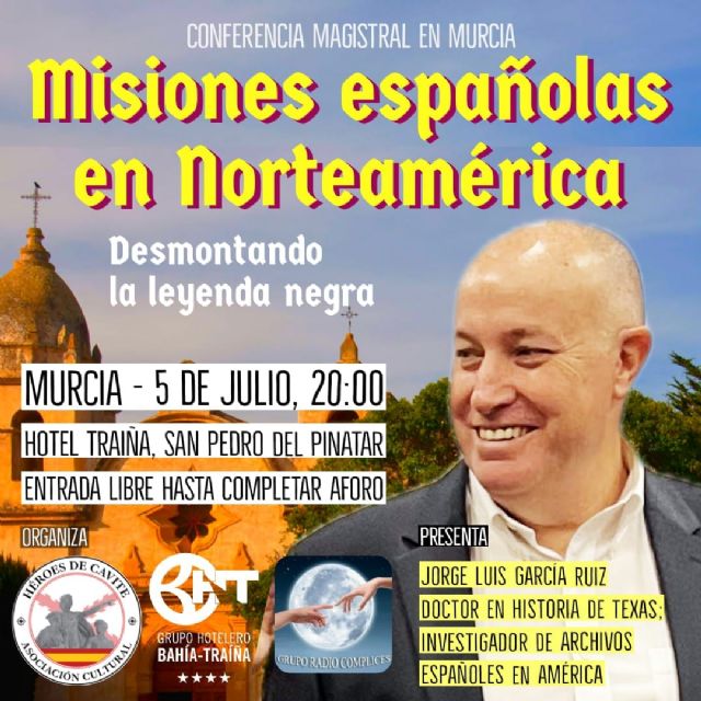 Conferencia sobre la presencia española en los EEUU en San Pedro del Pinatar - 1, Foto 1