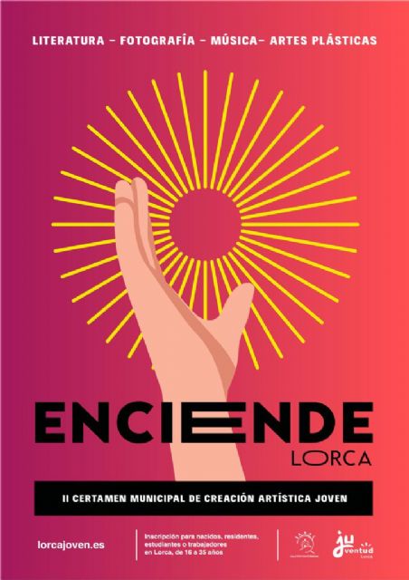 El Ayuntamiento de Lorca vuelve a convocar una nueva edición del certamen 'Enciende Lorca' con el que premiar el talento y las destrezas artísticas de nuestros jóvenes - 2, Foto 2