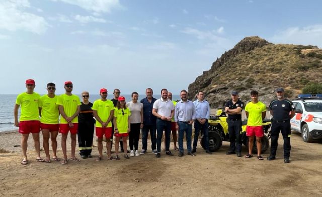 El Plan de Vigilancia, Rescate y Salvamento contará con 10 socorristas, varias embarcaciones, motos acuáticas y todoterrenos para garantizar la seguridad en la costa lorquina y la playa fluvial de Coy - 2, Foto 2