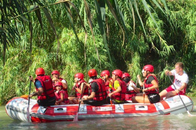 El río Segura en Cieza, , elegido como uno de los mejores de España para hacer rafting - 5, Foto 5
