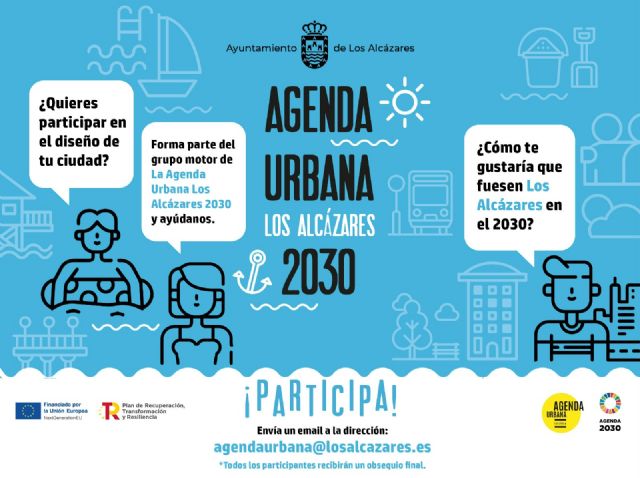 ¿Cómo te gustaría que fuese Los Alcázares en 2030? El Ayuntamiento invita a los vecinos a participar en la mejora del municipio - 1, Foto 1