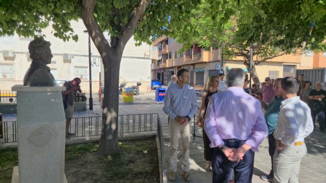 El Ayuntamiento de Murcia rinde homenaje al escultor Antonio Campillo dedicándole un jardín en su Era Alta natal - 2, Foto 2