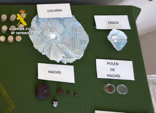 La Guardia Civil desmantela un activo punto de venta de drogas en Torre Pacheco