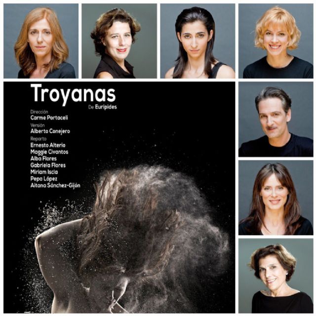 Aitana Sánchez-Gijón protagoniza Troyanas una obra que da voz a la mujer víctima de los conflictos bélicos, dirigida por Carmen Portacceli - 2, Foto 2