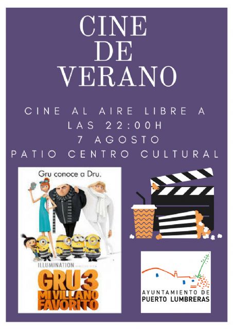 El 'Cine de Verano' llega a la localidad dentro del programa Nogalte Cultural 2018 - 1, Foto 1