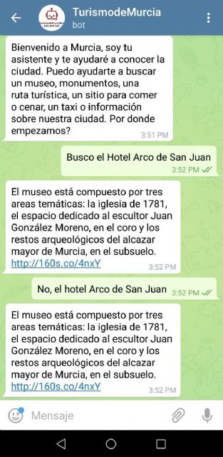 Ahora Murcia critica la chapuza del ayuntamiento de Murcia con el ´chatbot´ de turismo - 1, Foto 1