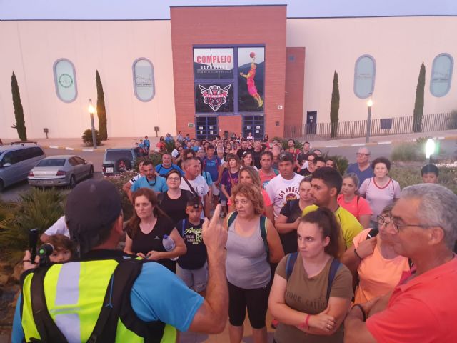 300 participantes en la II salida senderista nocturna organizada por el Ayuntamiento de Puerto Lumbreras - 3, Foto 3