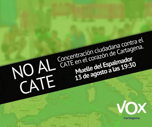 VOX convoca a los ciudadanos en contra de un CATE en el corazón de Cartagena - 1, Foto 1