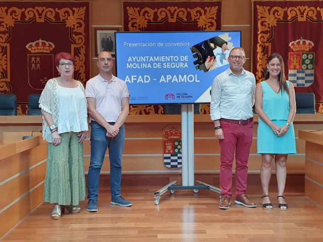 El Ayuntamiento de Molina de Segura destina 35.000 euros a dos convenios con las asociaciones ADAF y APAMOL - 2, Foto 2