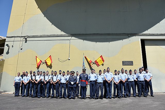 El comandante Juan Francisco Ortuño Ortuño toma posesión de la jefatura del Escuadrón de Vigilancia Aérea nº 13 - 4, Foto 4