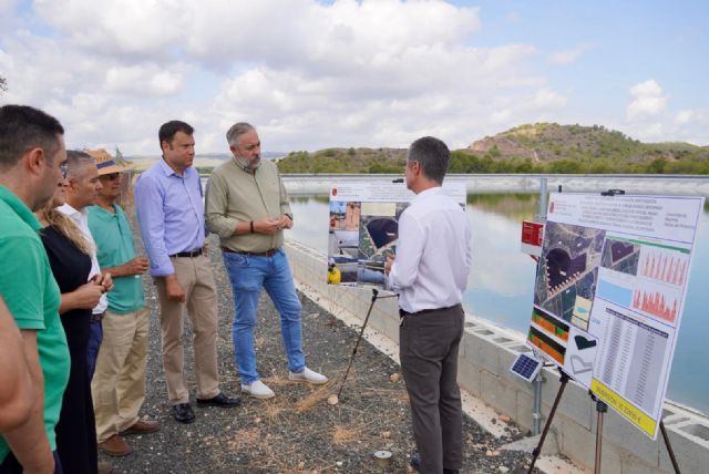 El Gobierno regional impulsa un proyecto piloto de digitalización y sensorización en la balsa de riego Cañada Perdida de Santomera - 1, Foto 1
