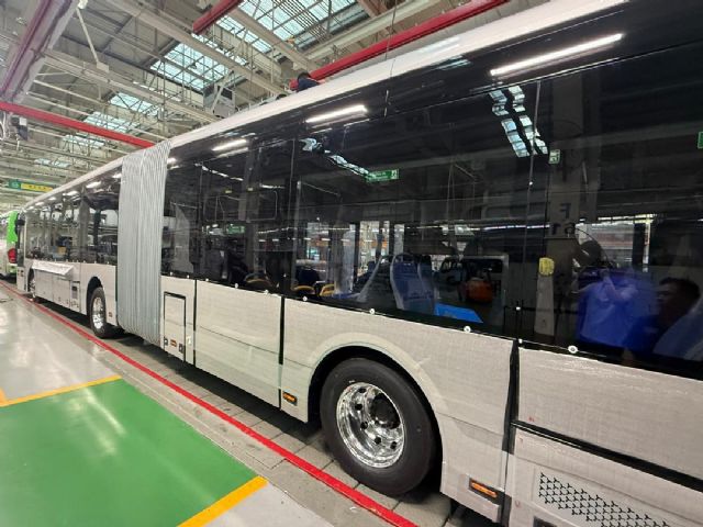 Los siete primeros tranvibuses de Murcia afrontan su última semana de fabricación - 3, Foto 3
