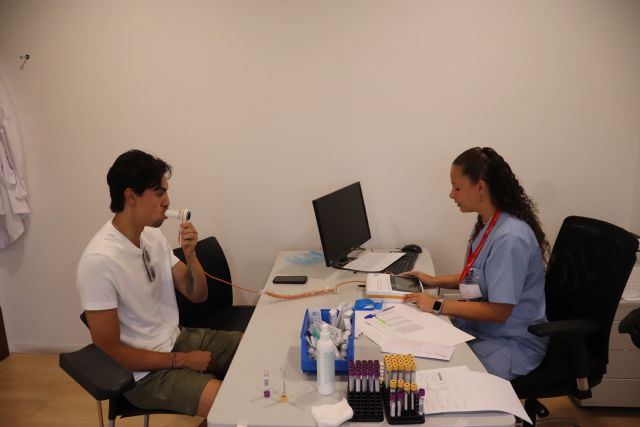 Hospital Ribera Virgen de la Caridad realiza los reconocimientos médicos al Jimbee Cartagena antes del inicio de la temporada - 1, Foto 1