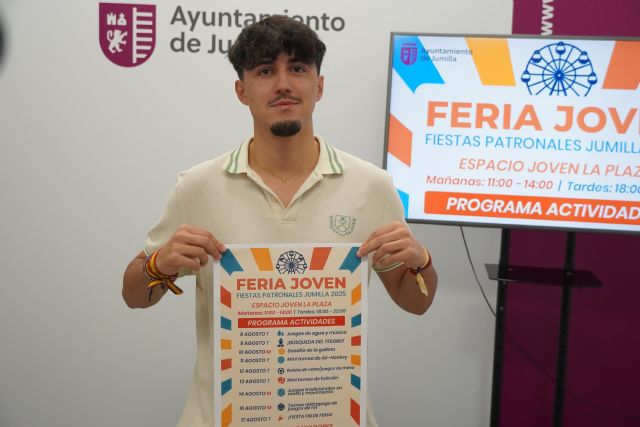 La Feria Joven 2025 ofrecerá a los jóvenes de Jumilla un espacio propio y gratuito durante la Feria y Fiestas - 1, Foto 1