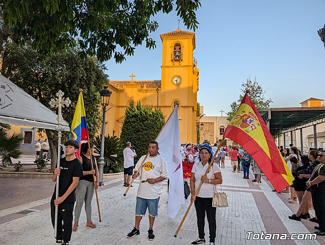 Totana honra a la Virgen del Cisne con una solemne misa y procesión, Foto 3