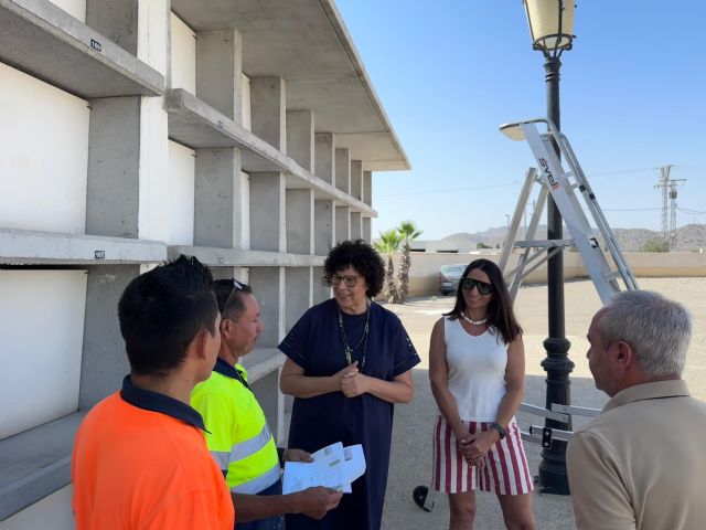 El Ayuntamiento de Puerto Lumbreras inicia la construcción de medio centenar de nuevos nichos en el Cementerio de San Damián - 2, Foto 2