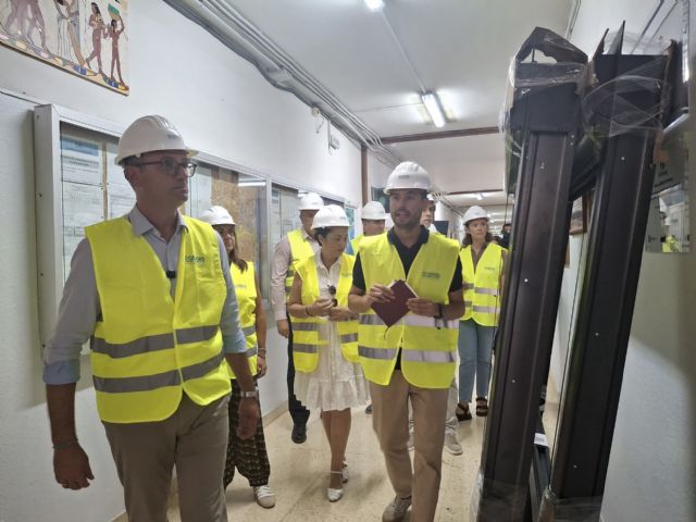 El Gobierno regional invierte m�s de cuatro millones en la rehabilitaci�n energ�tica de tres centros educativos de Alcantarilla