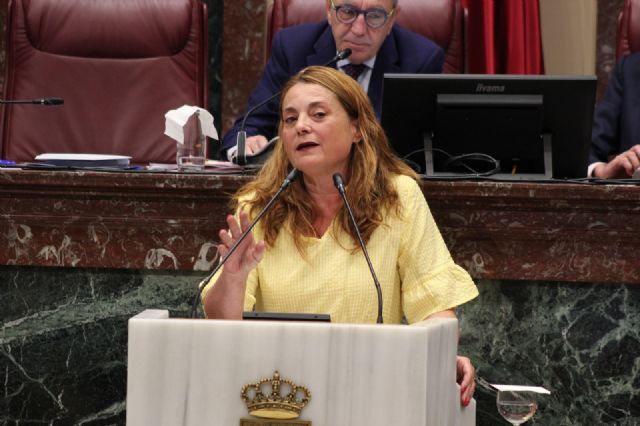 Virginia Lopo: 'La asfixia econ�mica de los ayuntamientos de la Regi�n la provoca L�pez Miras, qued�ndose con los fondos que les corresponden'