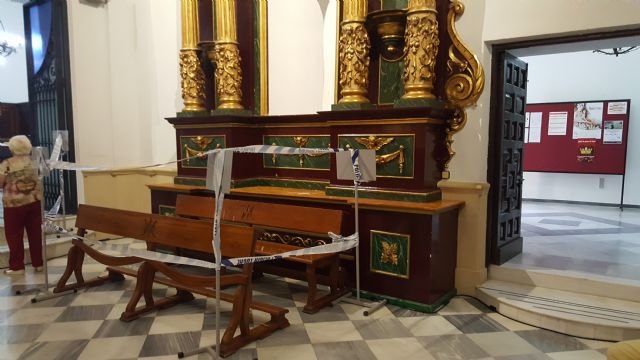 Antonio Meca exige al Equipo de Gobierno la actuación inmediata en el Santuario Patronal para eliminar las goteras existentes - 1, Foto 1