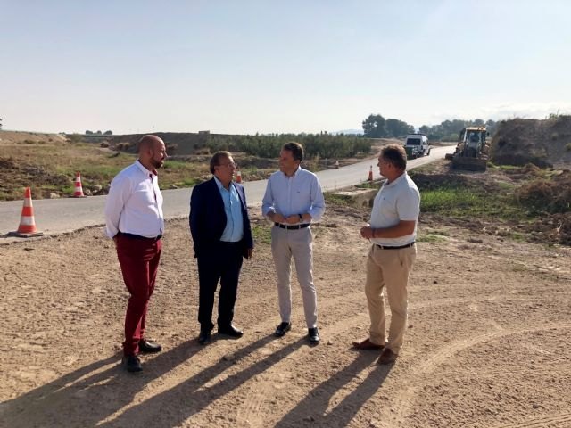 La Comunidad inicia la construcción del nuevo puente de la rambla de Biznaga de Lorca, que evitará posibles inundaciones - 1, Foto 1