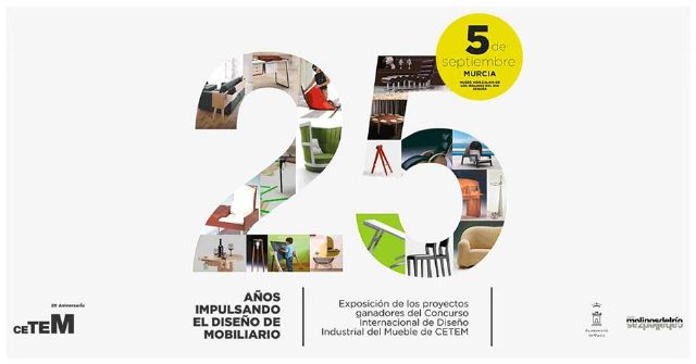 25 años de diseño de mobiliario mostrados por CETEM mediante una exposición en Murcia - 1, Foto 1