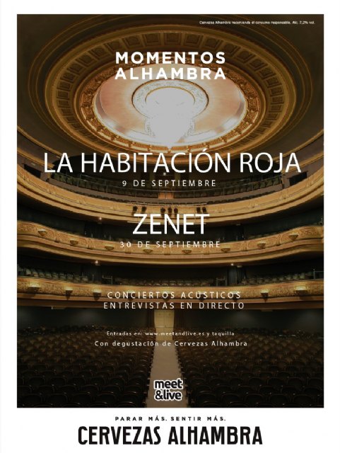 La Habitación Roja protagoniza Momentos Alhambra en el Castillo de Santa Bárbara - 1, Foto 1