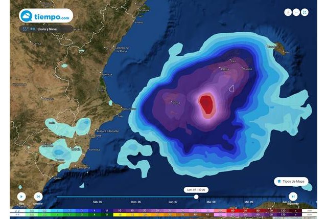 A mayor temperatura del mar, más energía disponible para la aparición de grandes sistemas de tormentas., Foto 1