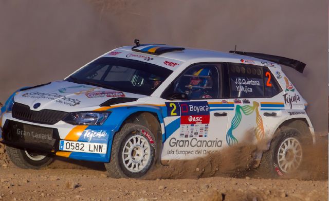 Juan Carlos Quintana y Yeray Mujica conquistan el rallye de Granada y se sitúan líderes del campeonato nacional - 2, Foto 2
