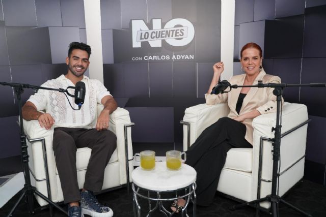 Carlos Adyan De estreno con su podcast No Lo Cuentes y María Celeste Arrarás como madrina - 2, Foto 2