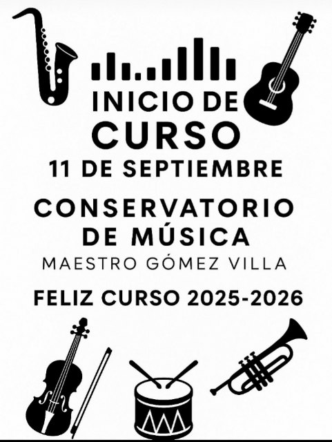 El 11 de septiembre arranca el inicio de curso en el conservatorio de música - 1, Foto 1