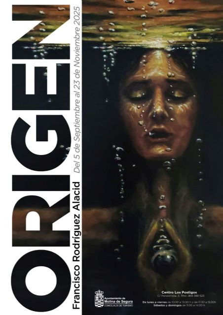 La Sala de Exposiciones del Centro Los Postigos de Molina de Segura acoge la exposición ORIGEN, del laureado pintor Francisco Rodríguez Alacid, del 5 de septiembre al 23 de noviembre - 1, Foto 1