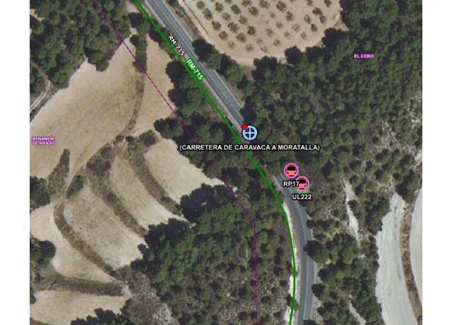 Fallece el conductor de un camión hormigonera tras colisionar frontalmente con un pino en Moratalla - 1, Foto 1