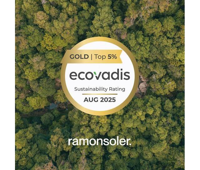 Ramonsoler obtiene la Medalla de Oro Ecovadis 2025 - 1, Foto 1