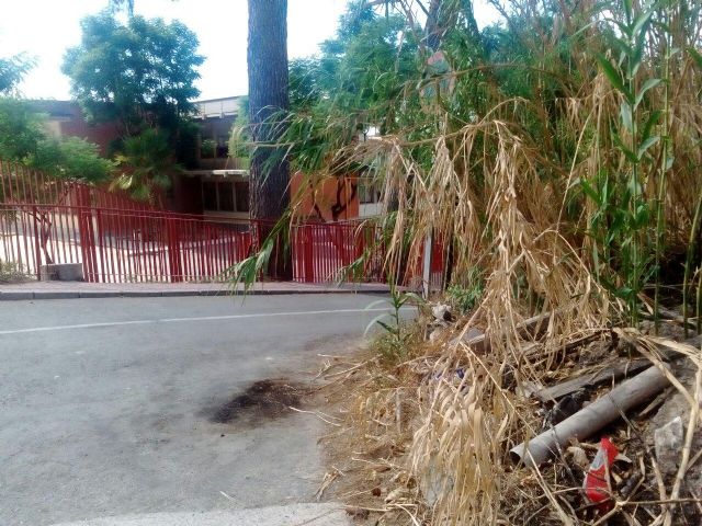 Ahora Murcia denuncia la presencia de amianto en dos puntos de algezares y exige que se cumpla la campaña comunicativa - 1, Foto 1