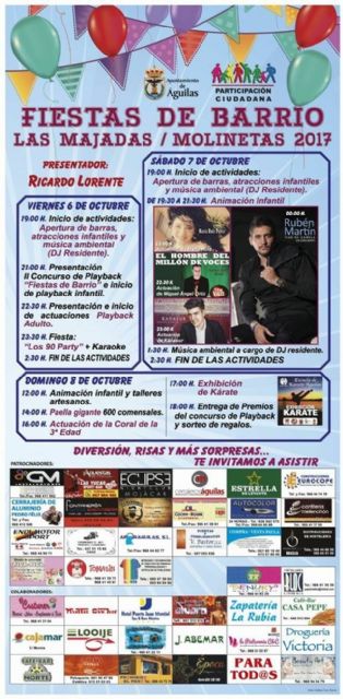 Todo listo para las fiestas vecinales de Las Majadas y Molinetas - 1, Foto 1